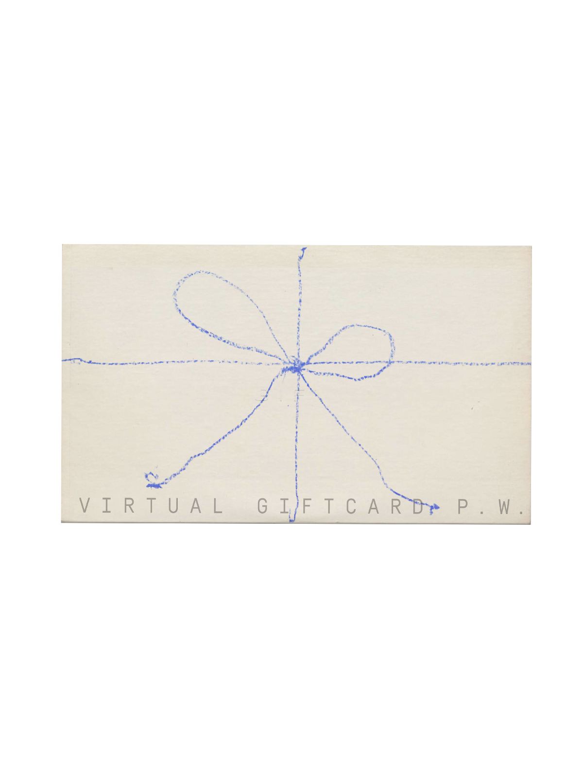Virtual gift card