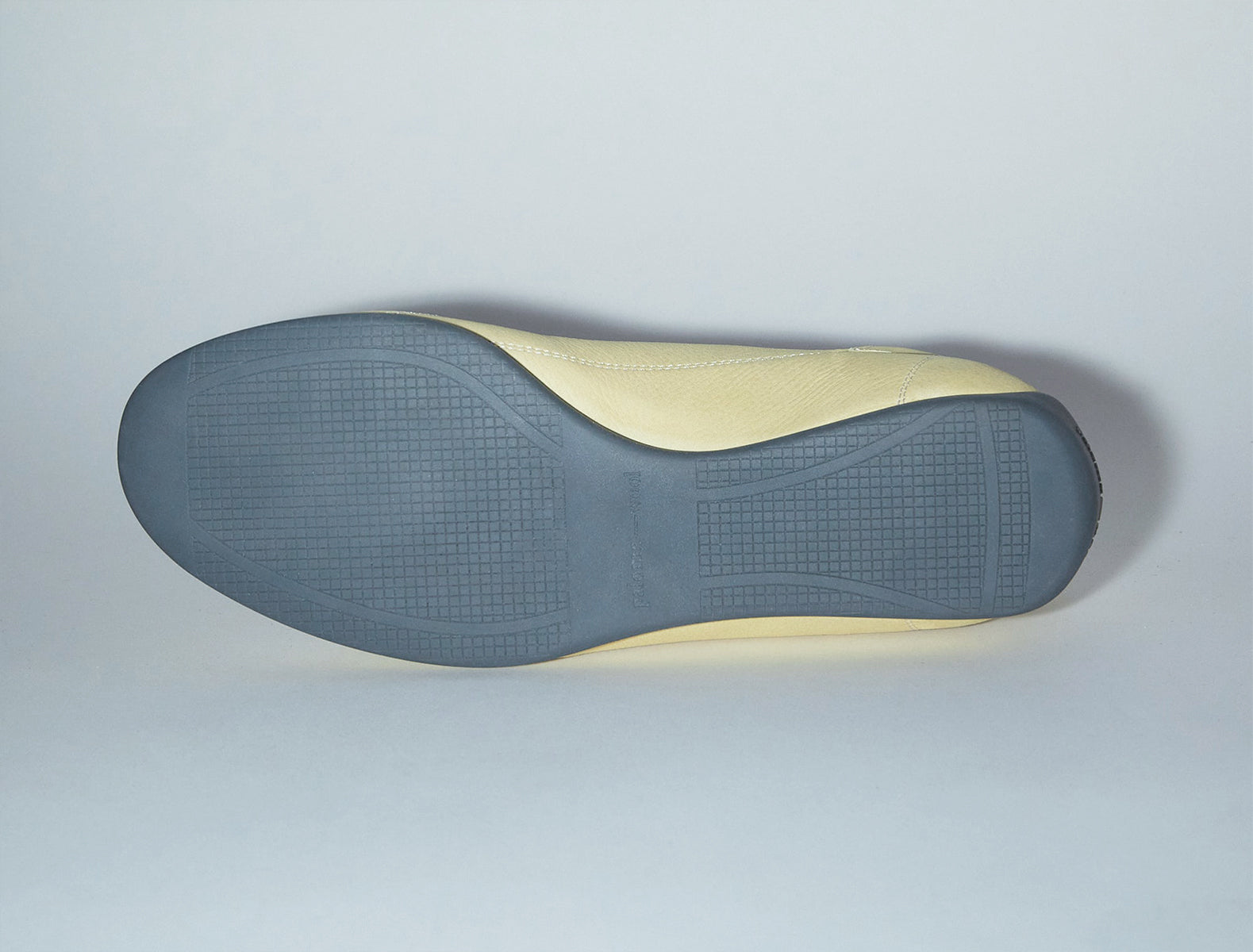 Miles laceup leather sneakers rubber sole softyellow