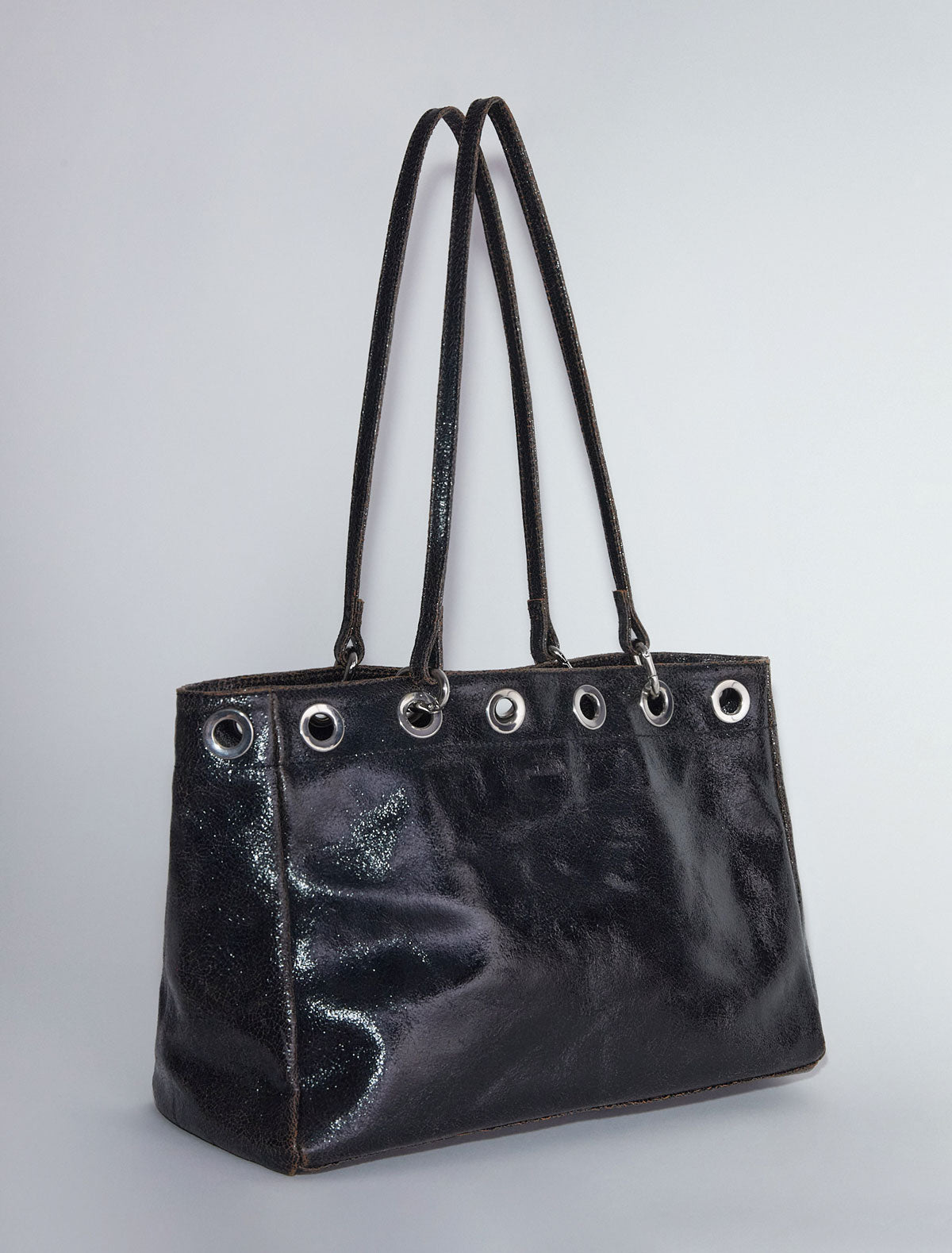Philana shopping bag multiposition handles black