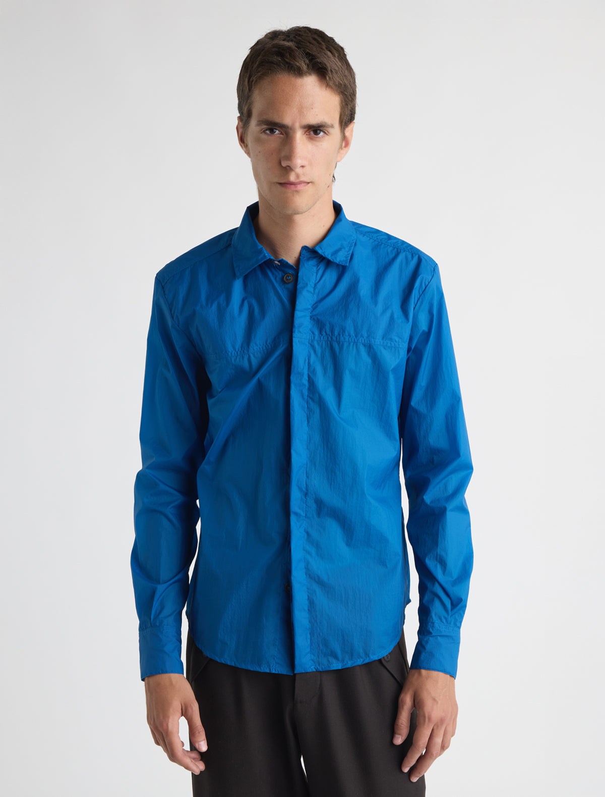 Meltuit b nylon shirt blue