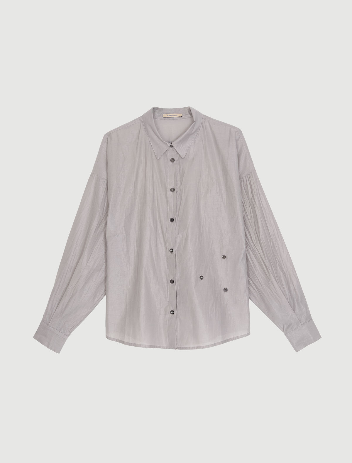 Donald ii multiposition shirt adjustable button closures grey