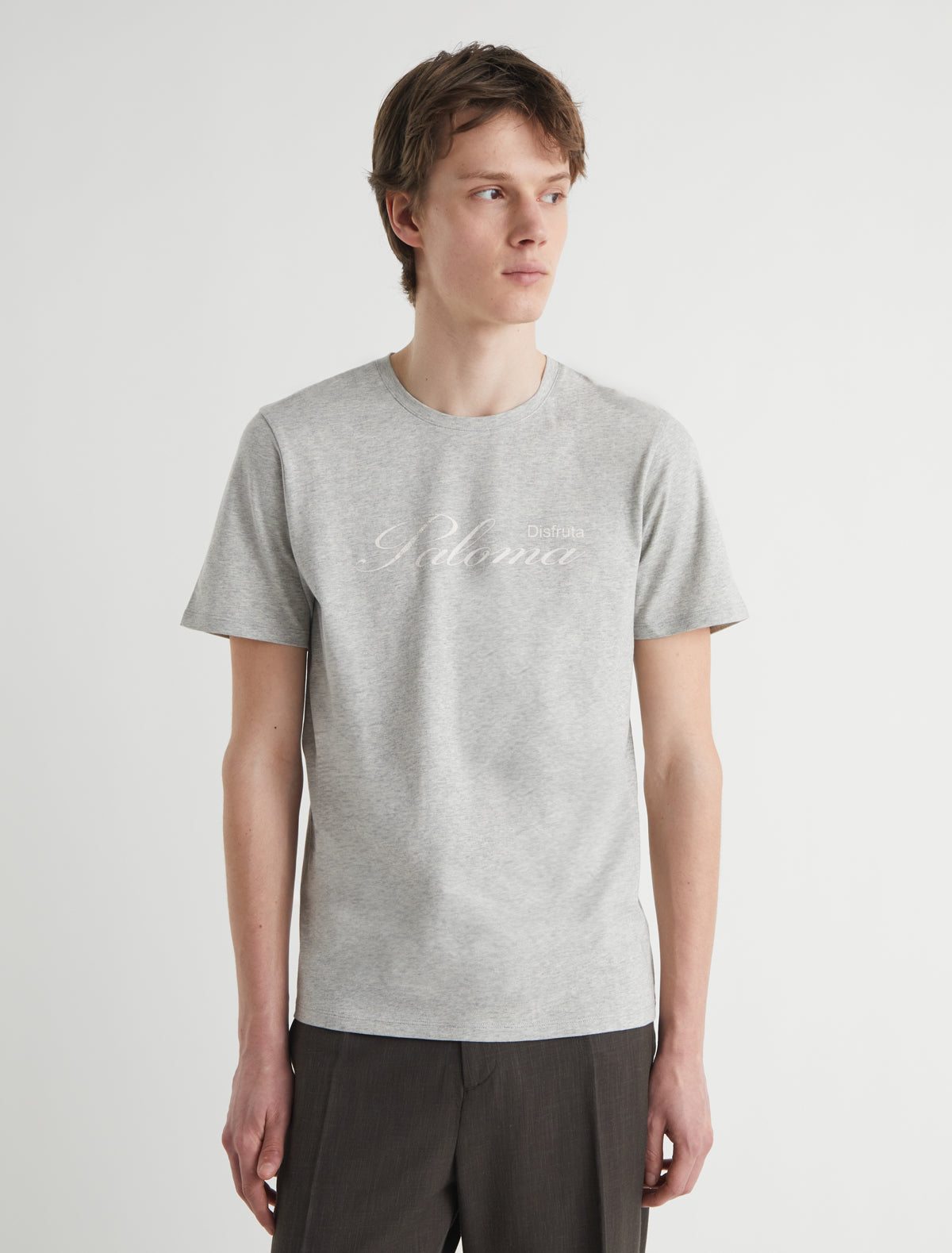 Drinking men organic cotton tshirt print
