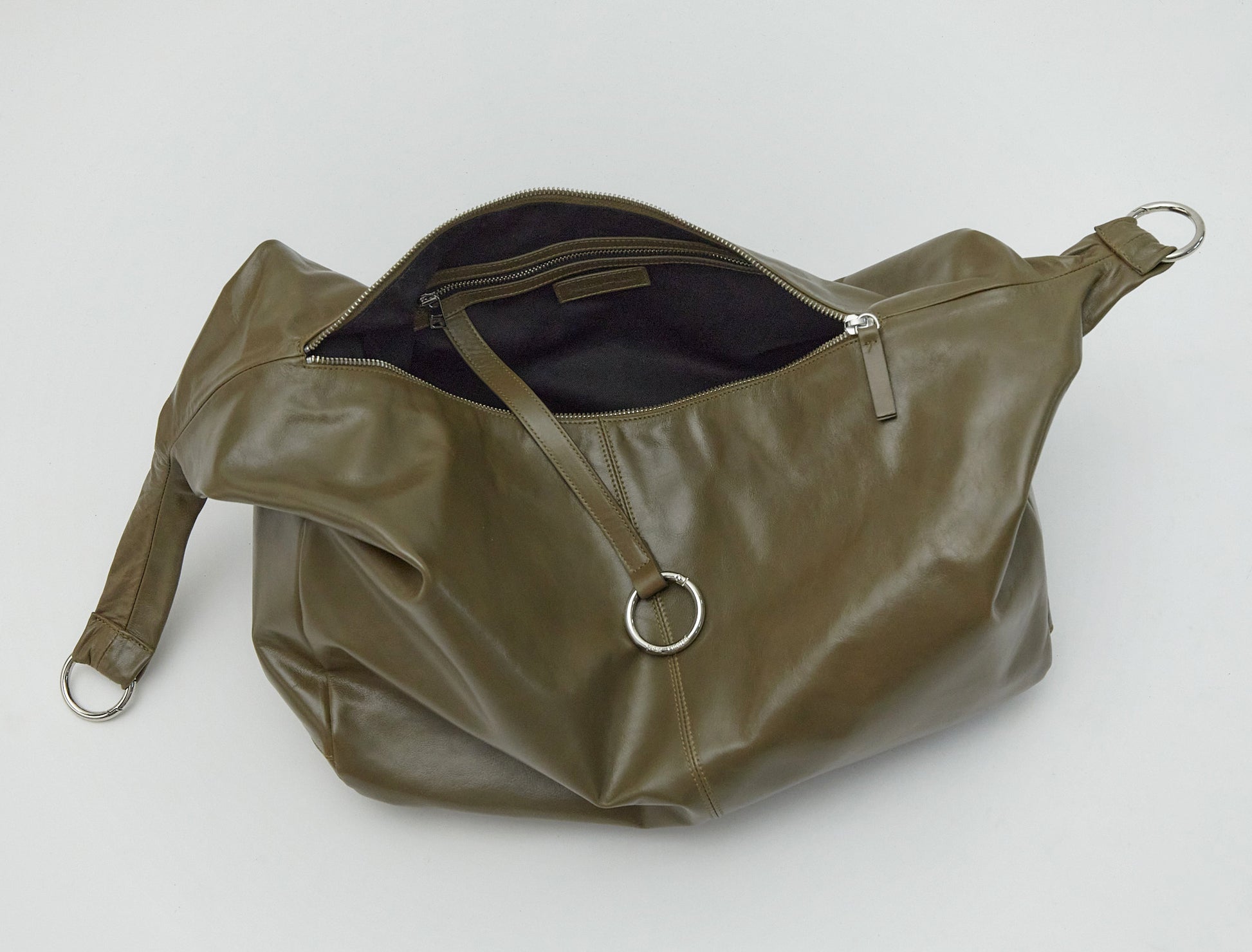 Big dry large versatile bag olive