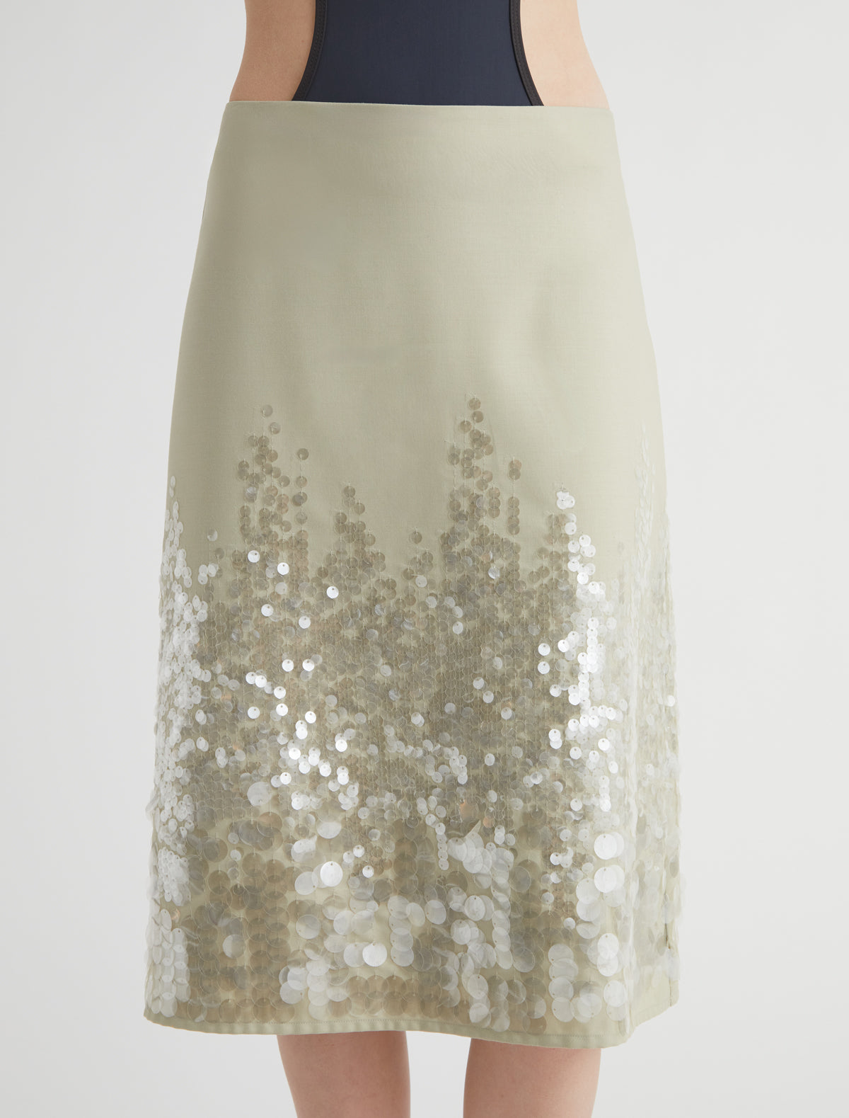 Ara skirt gradient sequin
