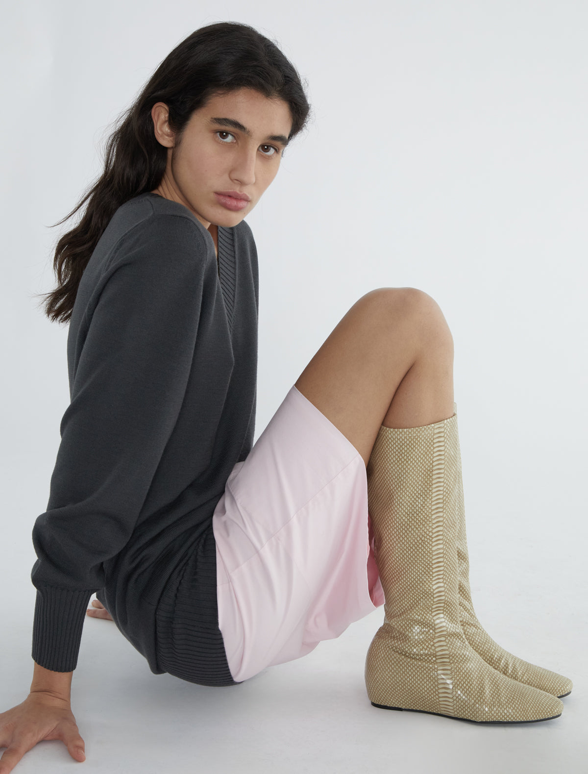 Fernanda boot crudo