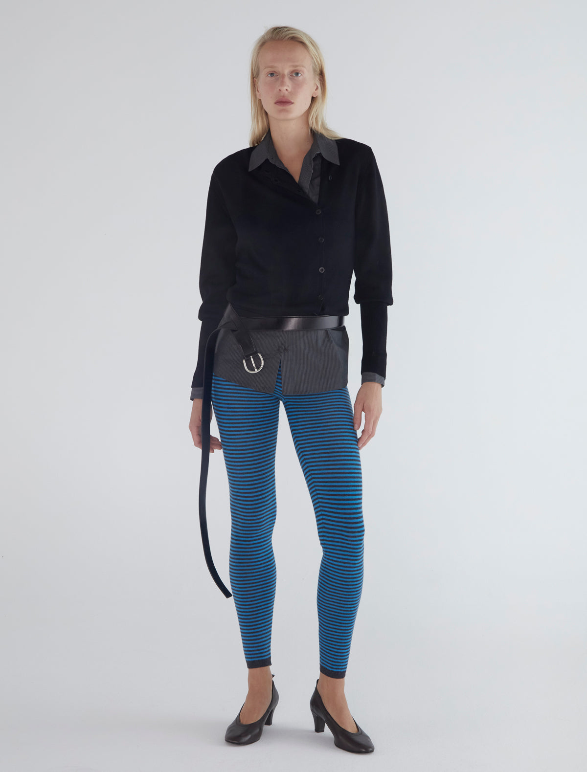 Gisela wool cardigan lateral opening