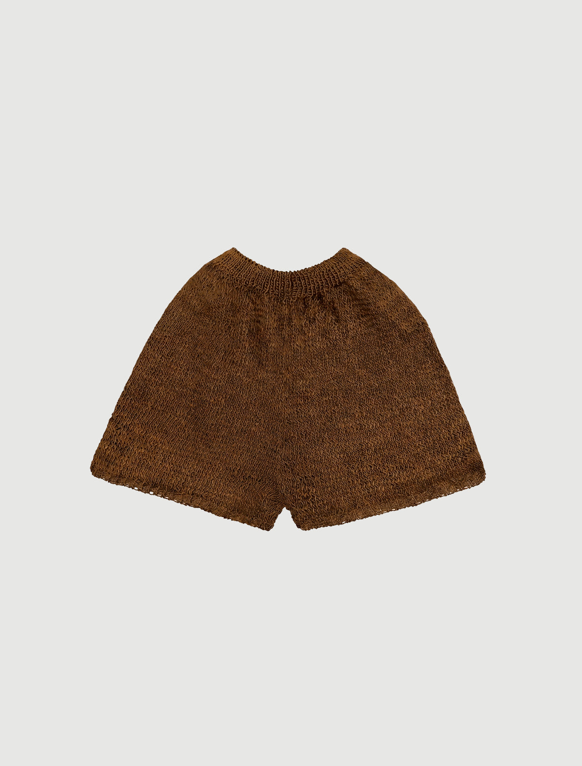 Trefle low waisted knitted culotte lightbrown