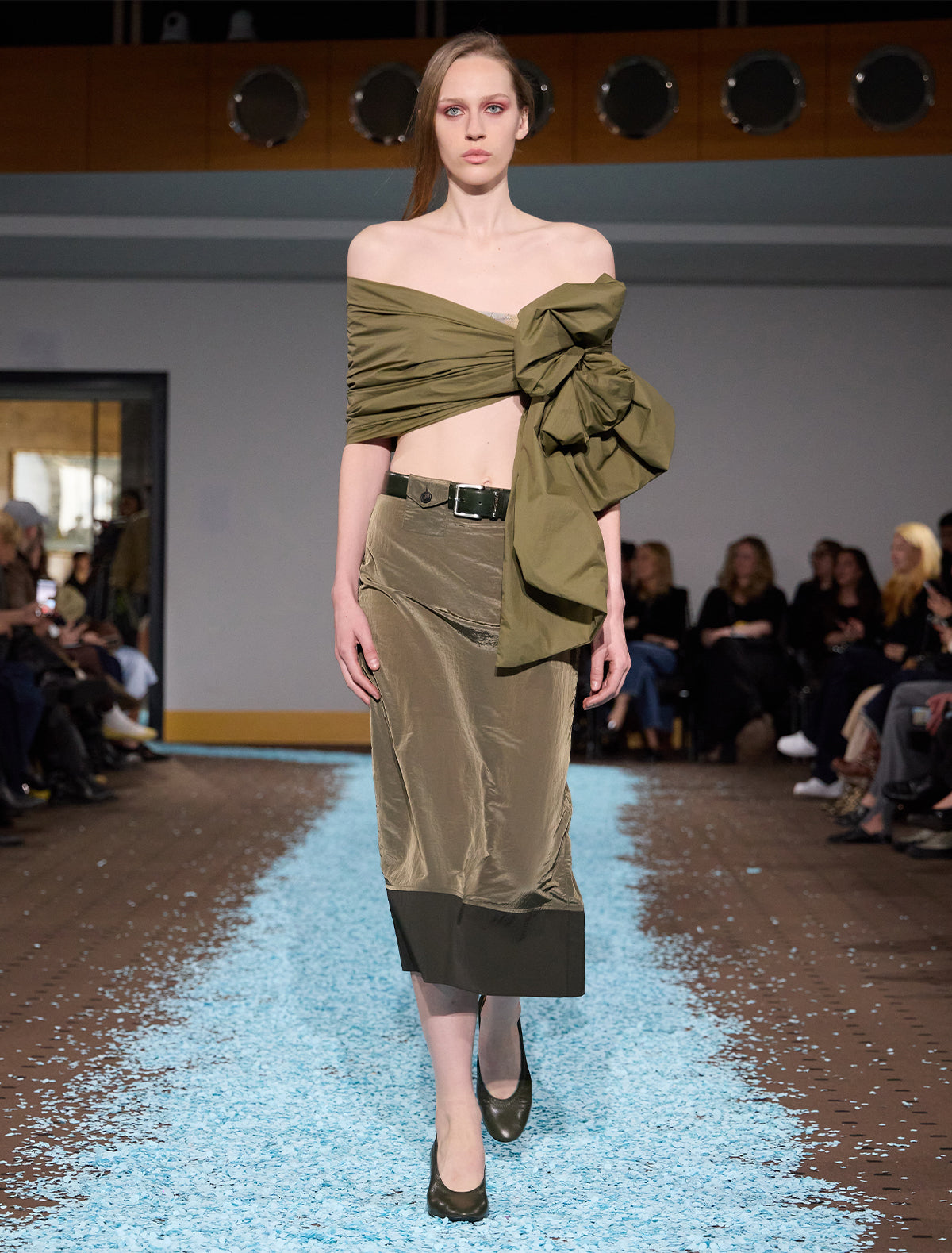 Salver verde khaki claro