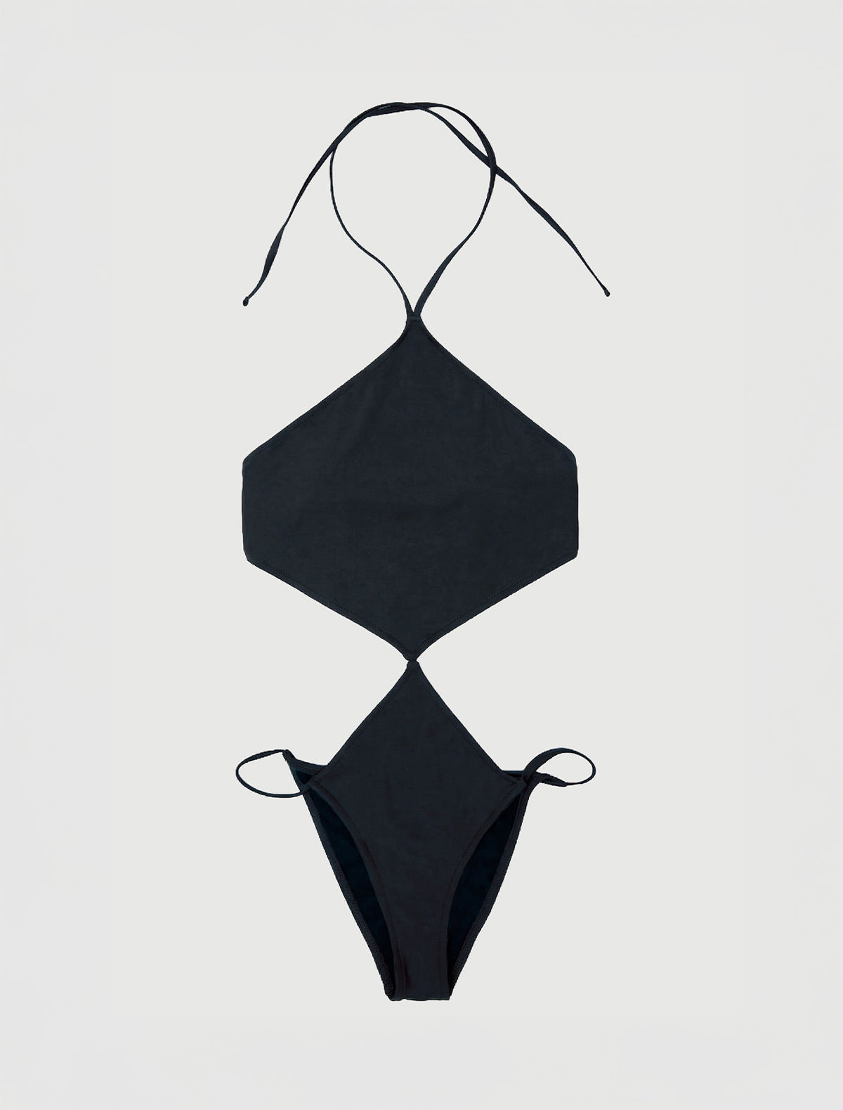 Parle diamond shaped trikini navy