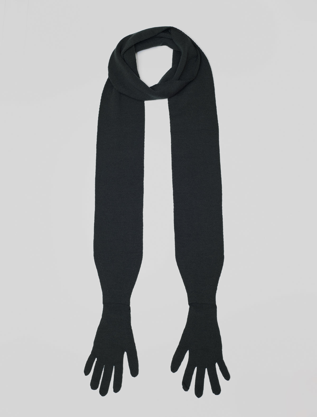 Flauta scarf gloves darkgreen