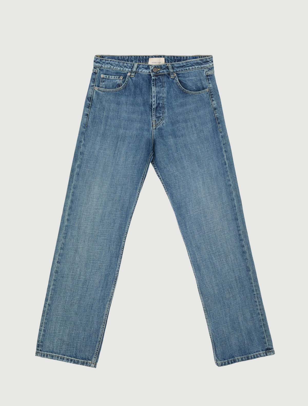 Difi mens denim trousers pw embroidery back pocket