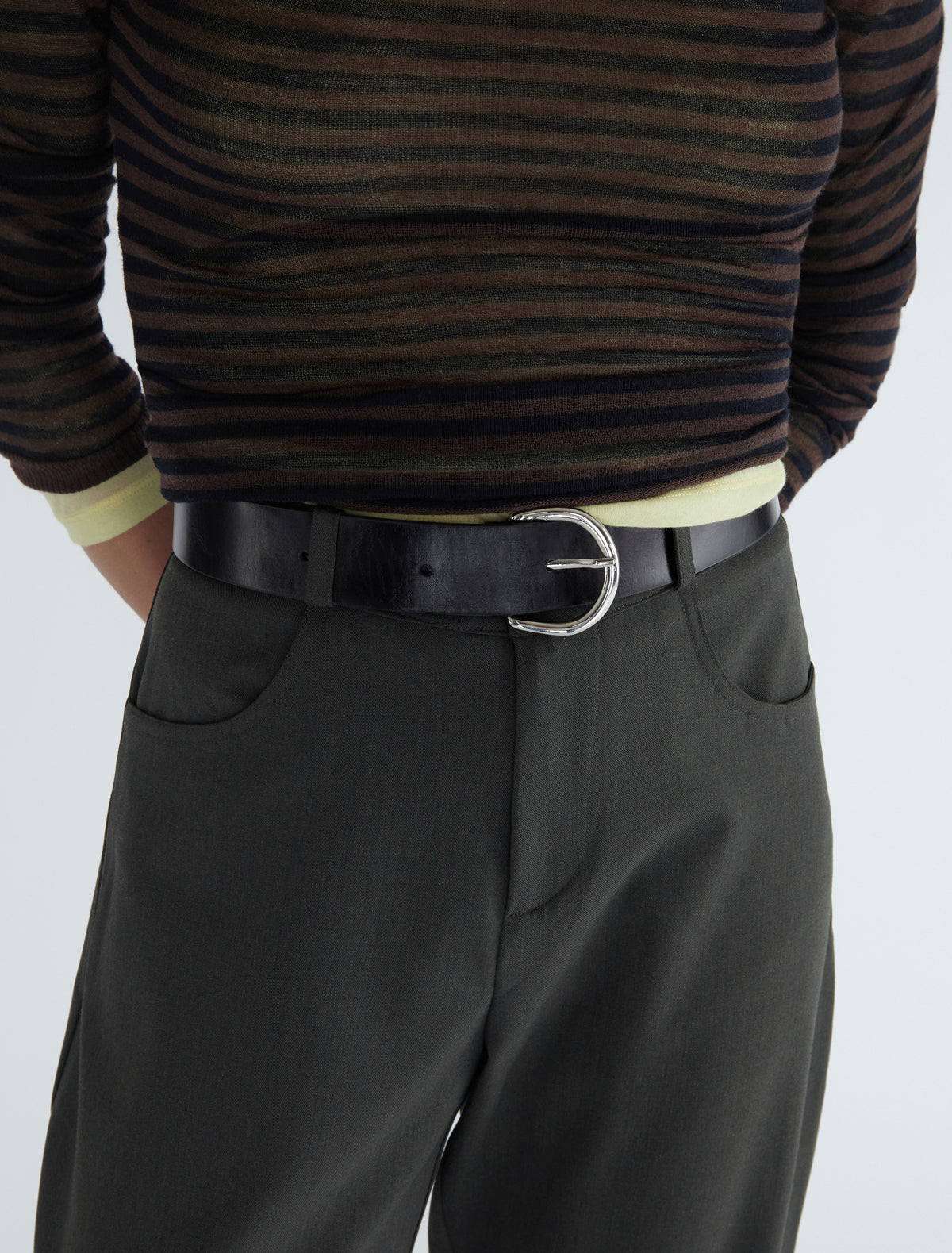 Adela belt double layer black