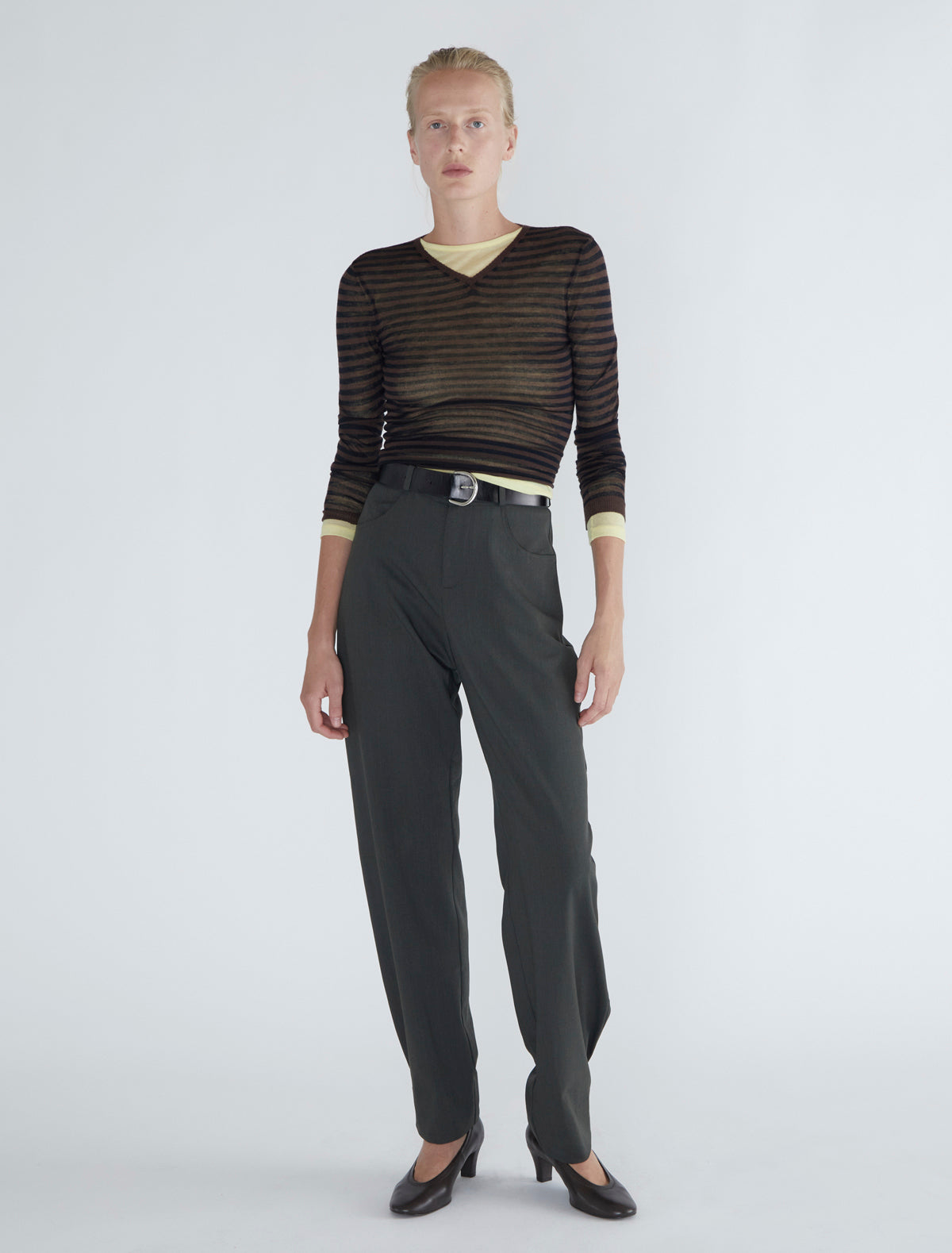 Adela belt double layer black