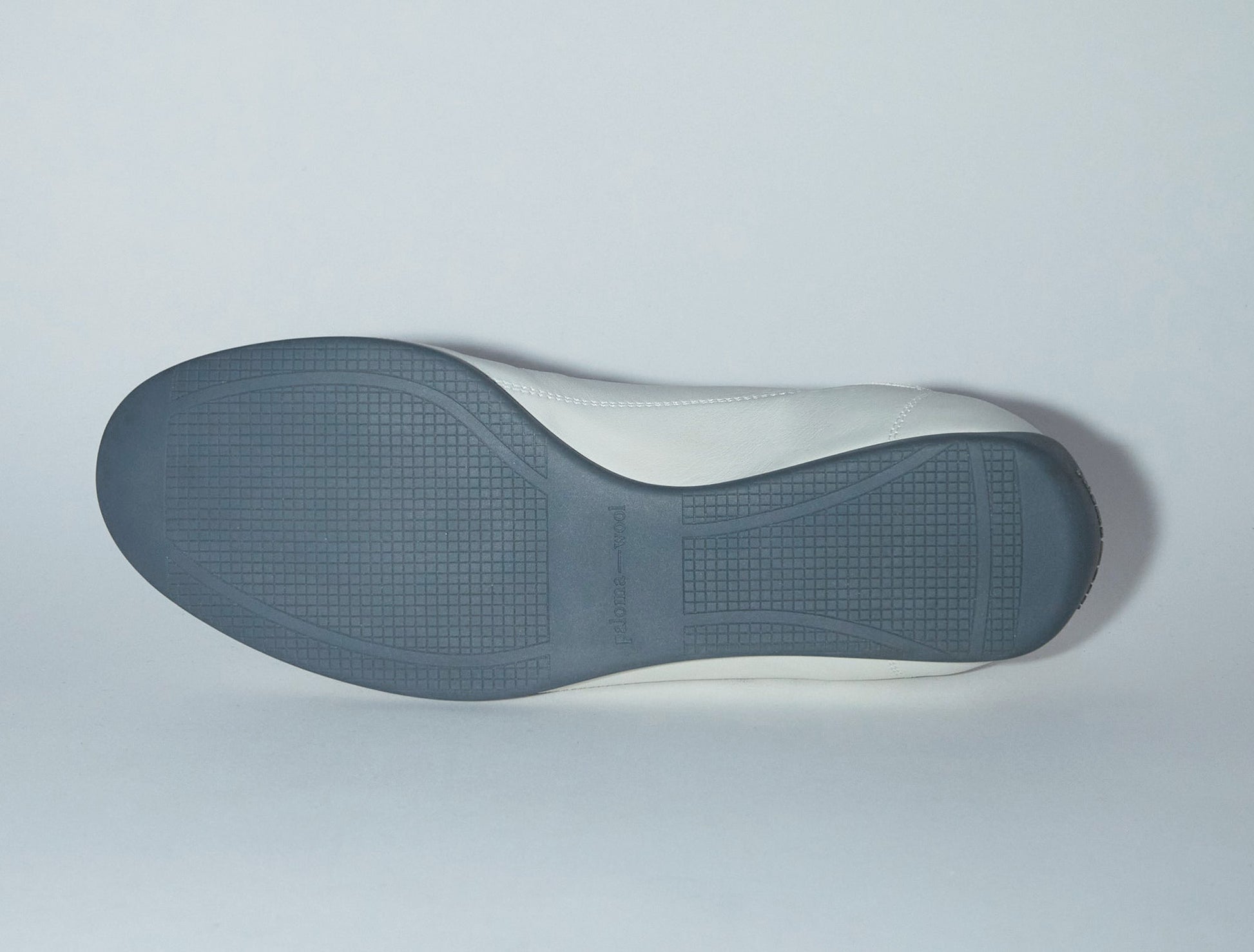 Miles laceup leather sneakers rubber sole ecru