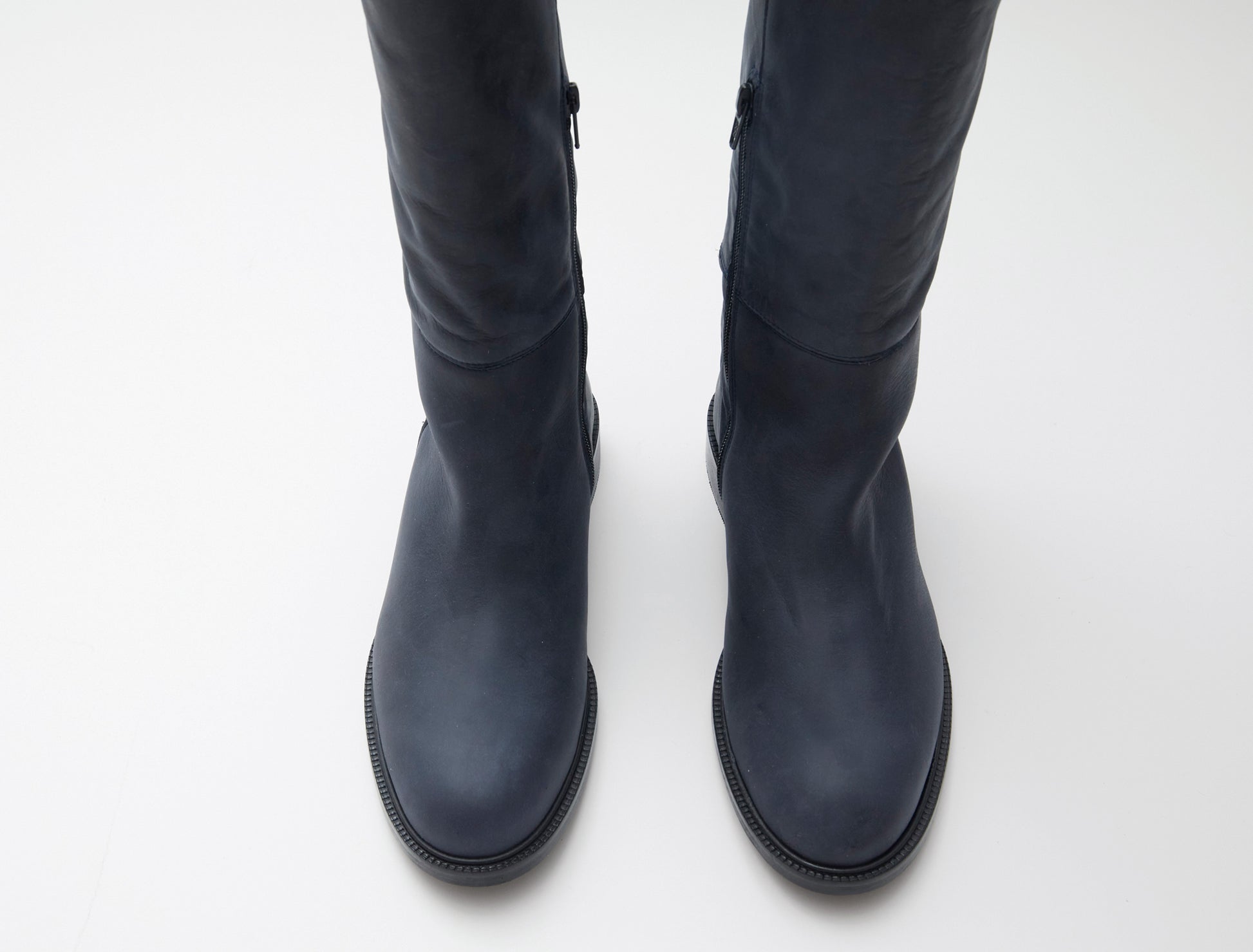 Sol riding style boot high shaft blue