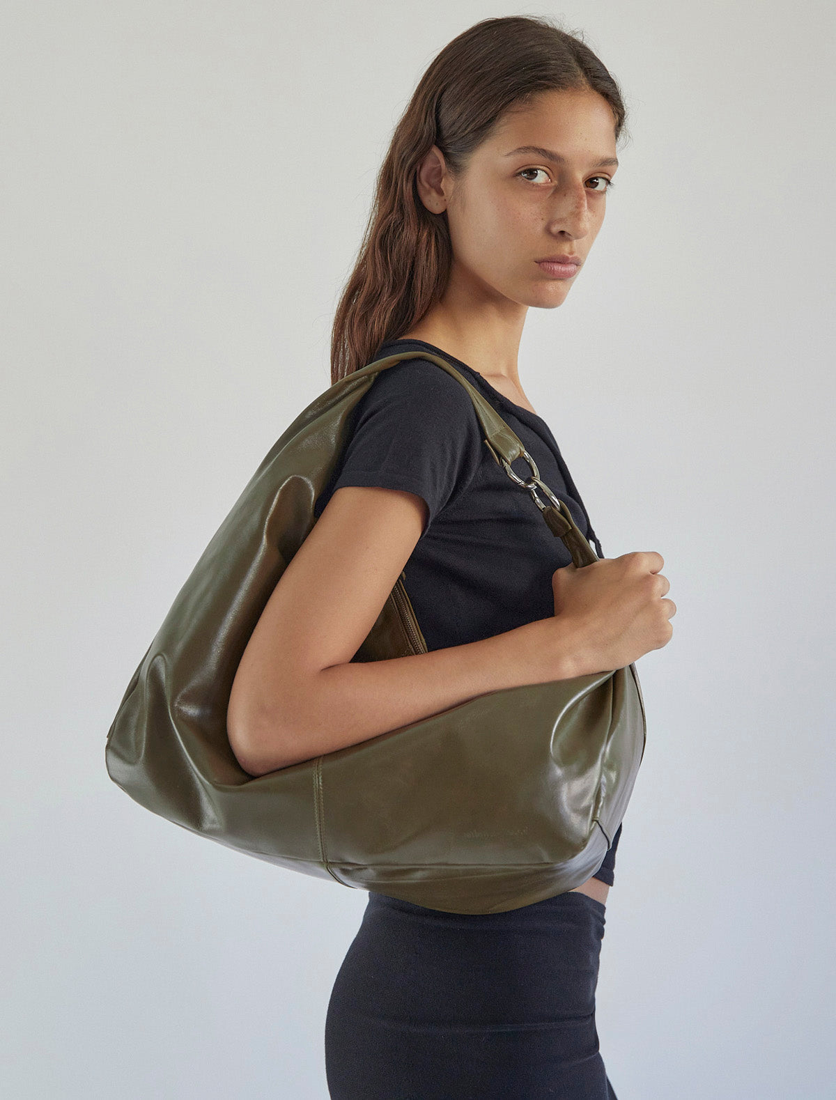 Big dry large versatile bag olive