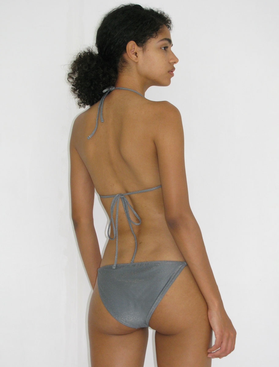 Sil lurex bikini bottom